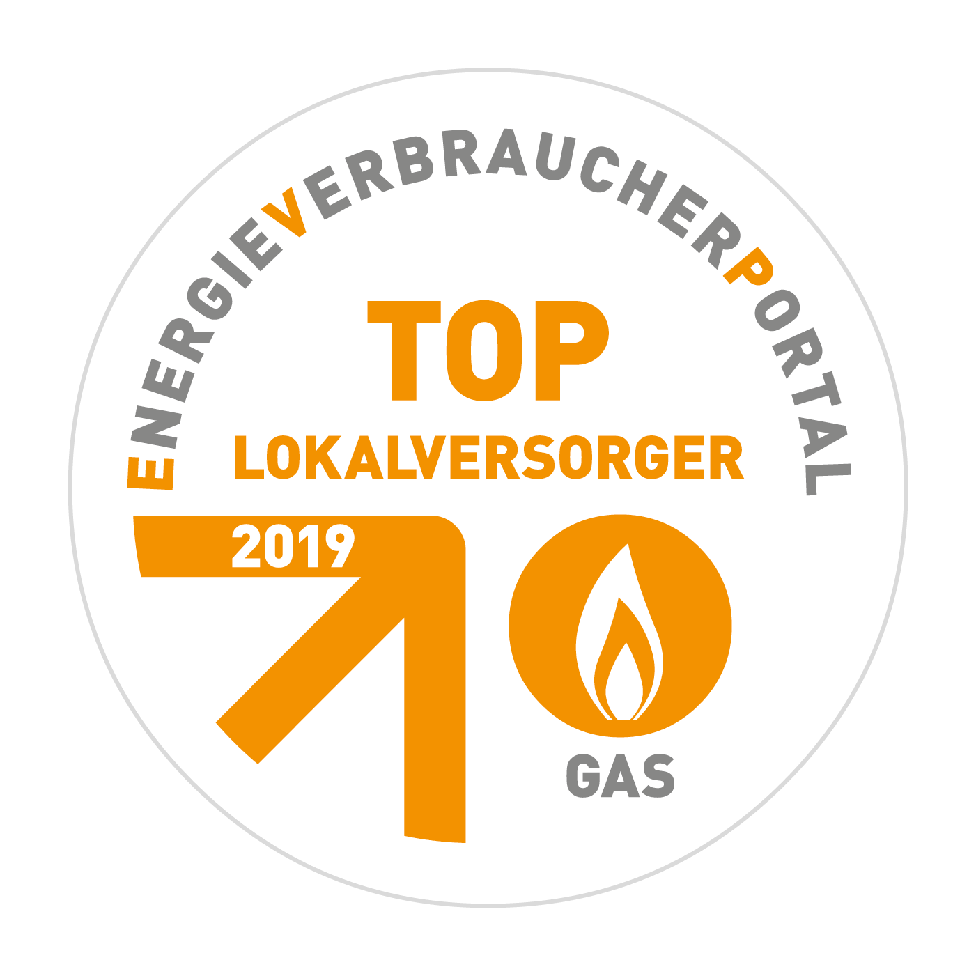 Top Lokalversorger 2019 Gas Siegel
